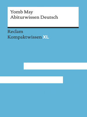 cover image of Abiturwissen Deutsch